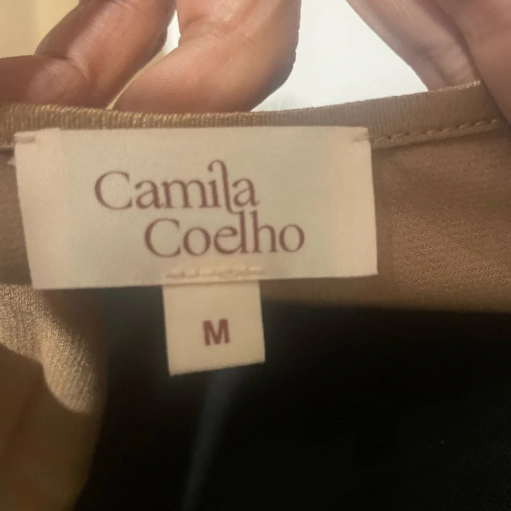 Camila Coelho Selina Crop Top in color Toffee - Picture 4 of 4